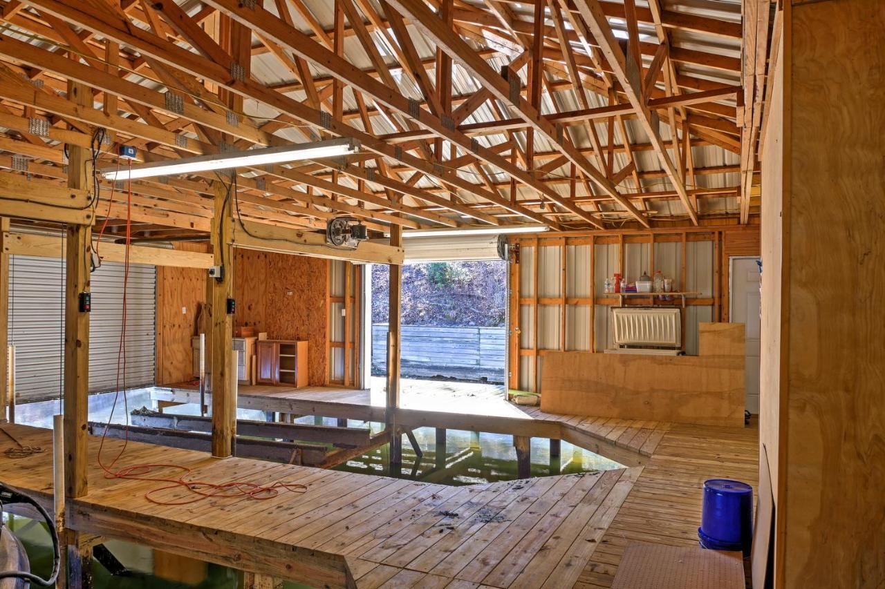 Paradise Cove Cabin With Boathouse And Dock 甘特斯维尔 外观 照片